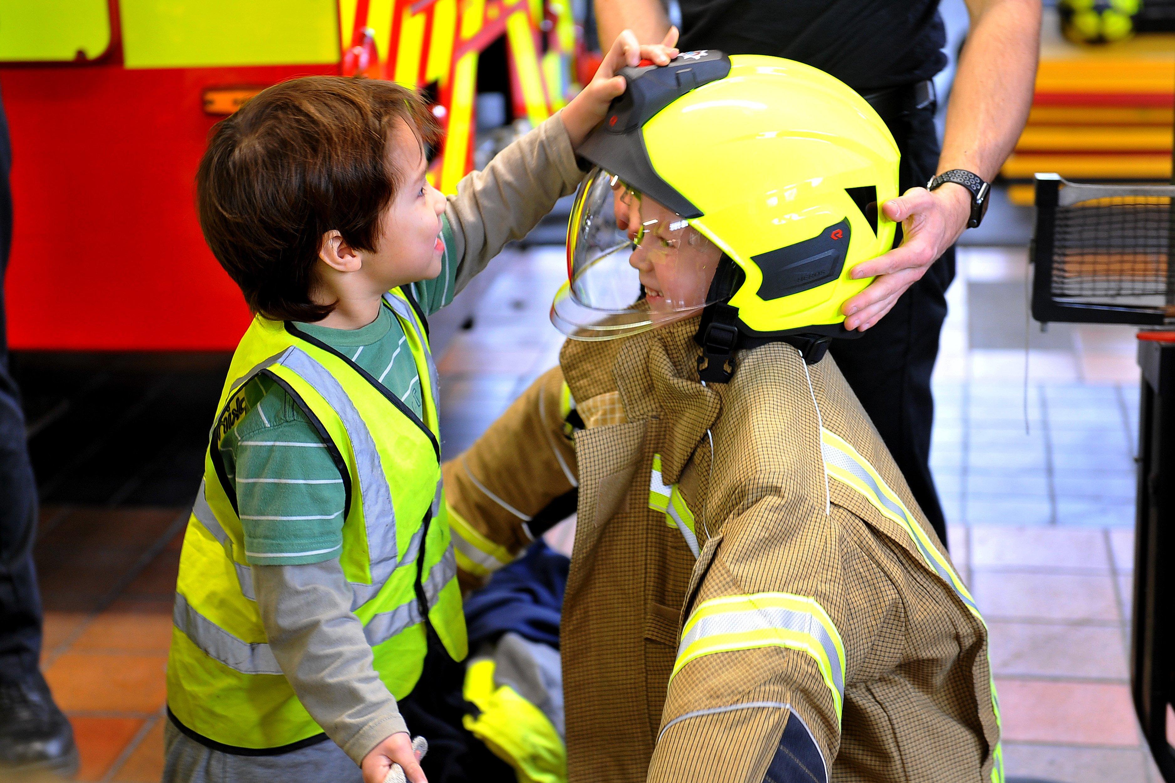 Pumpkin Patch Day Nursery at Worthing Fire Station. Pictures: Steve Robards SR20021301