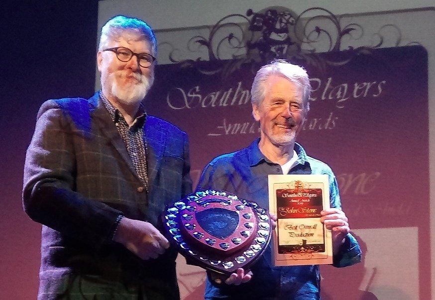 Richard Lindfield was presented with the John Stone Memorial Shield for best overall production for Death and the Maiden