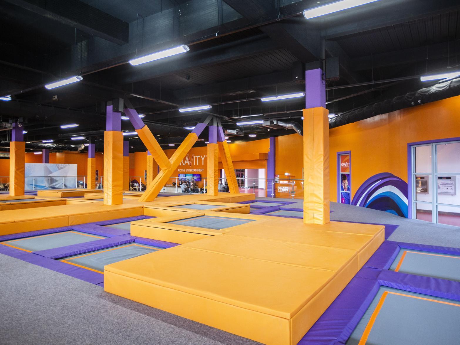In pictures First visitors enjoy multimillionpound trampoline park in Northampton town centre