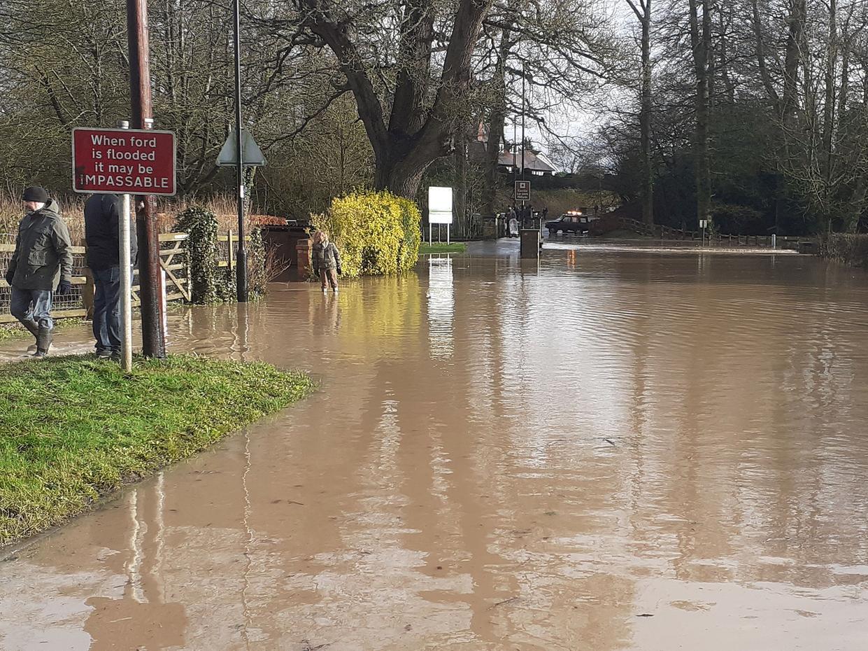 The ford in Kenilworth (photo by Mark Taylor)