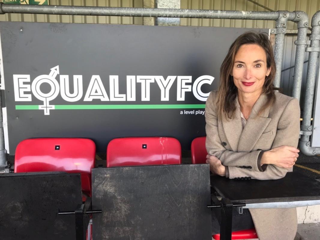 Lewes FC is 100 per cent community-owned, and the first and only football club in the world where men and women players get equal resources. Same playing budget, same pitch, same marketing. The club introduced its equality initiative in July 2107 and called it Equality FC.