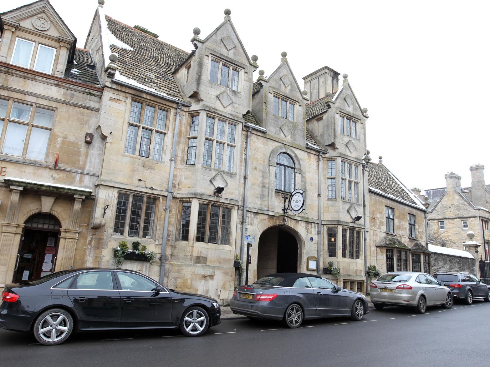 The Talbot in Oundle is also included in the guide.