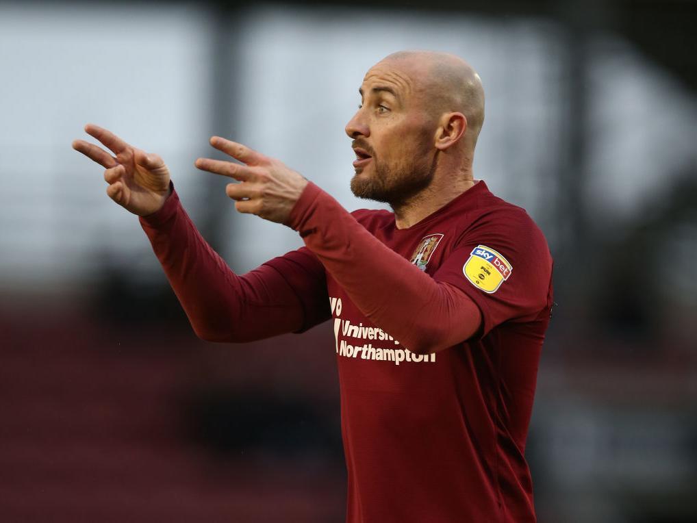 Only on the pitch for nine minutes but looked eager to make up for lost time with a vigorous cameo. Great to have him back. If he stays fit Cobblers will be better for it... 6.5