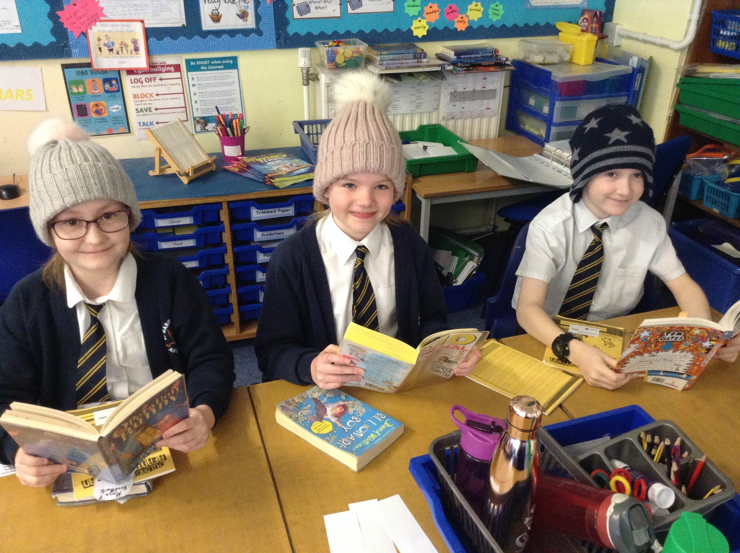 Woolly Hat Day at St Margaret's Primary School in Angmering