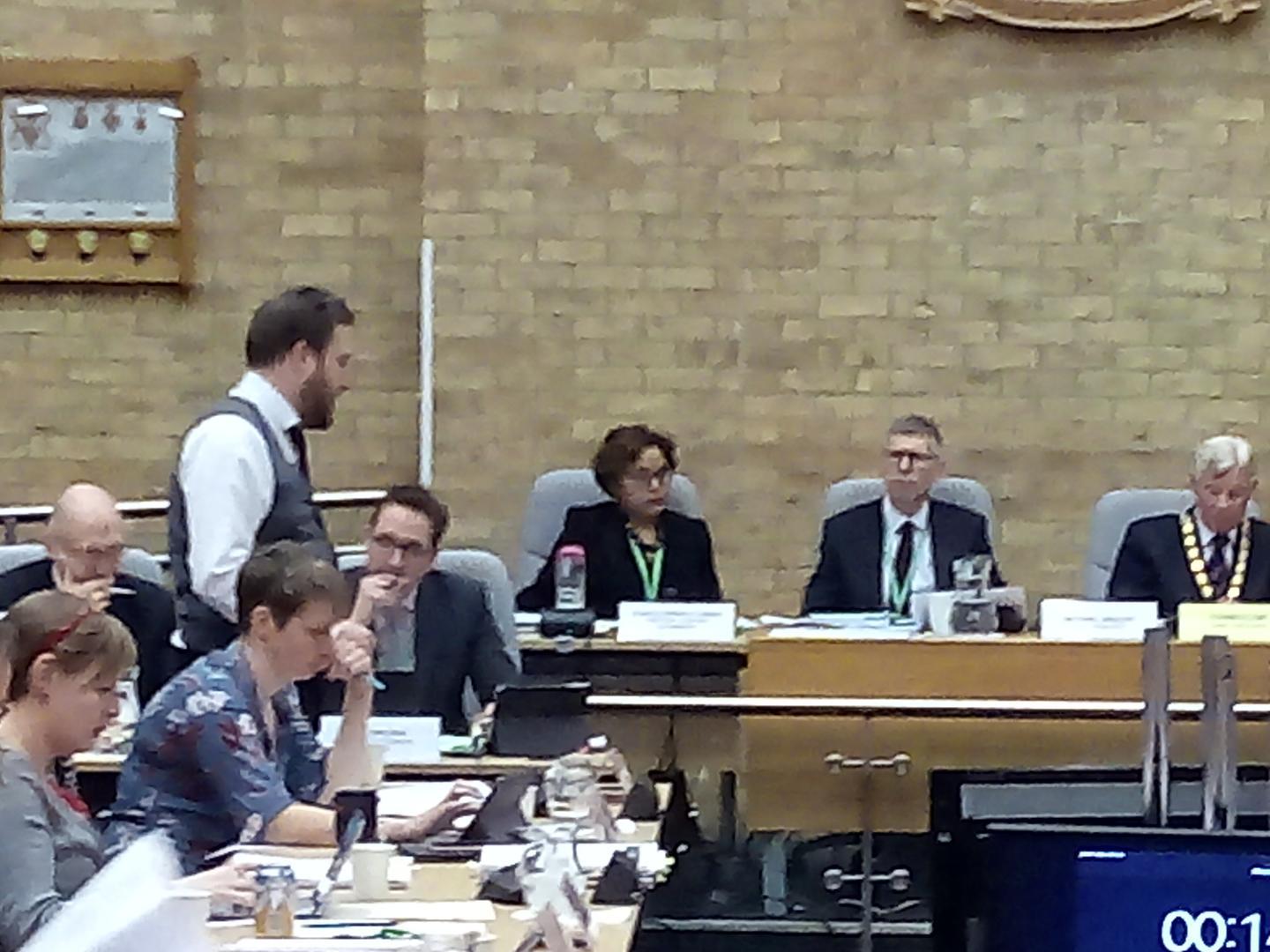 The council leader proposed Milton Keynes Councils 200million revenue budget, with an increase of 3.49 per cent for the council tax. The borough's council tax is added to amounts demanded by the police, fire service and parish councils to make up the final bill.