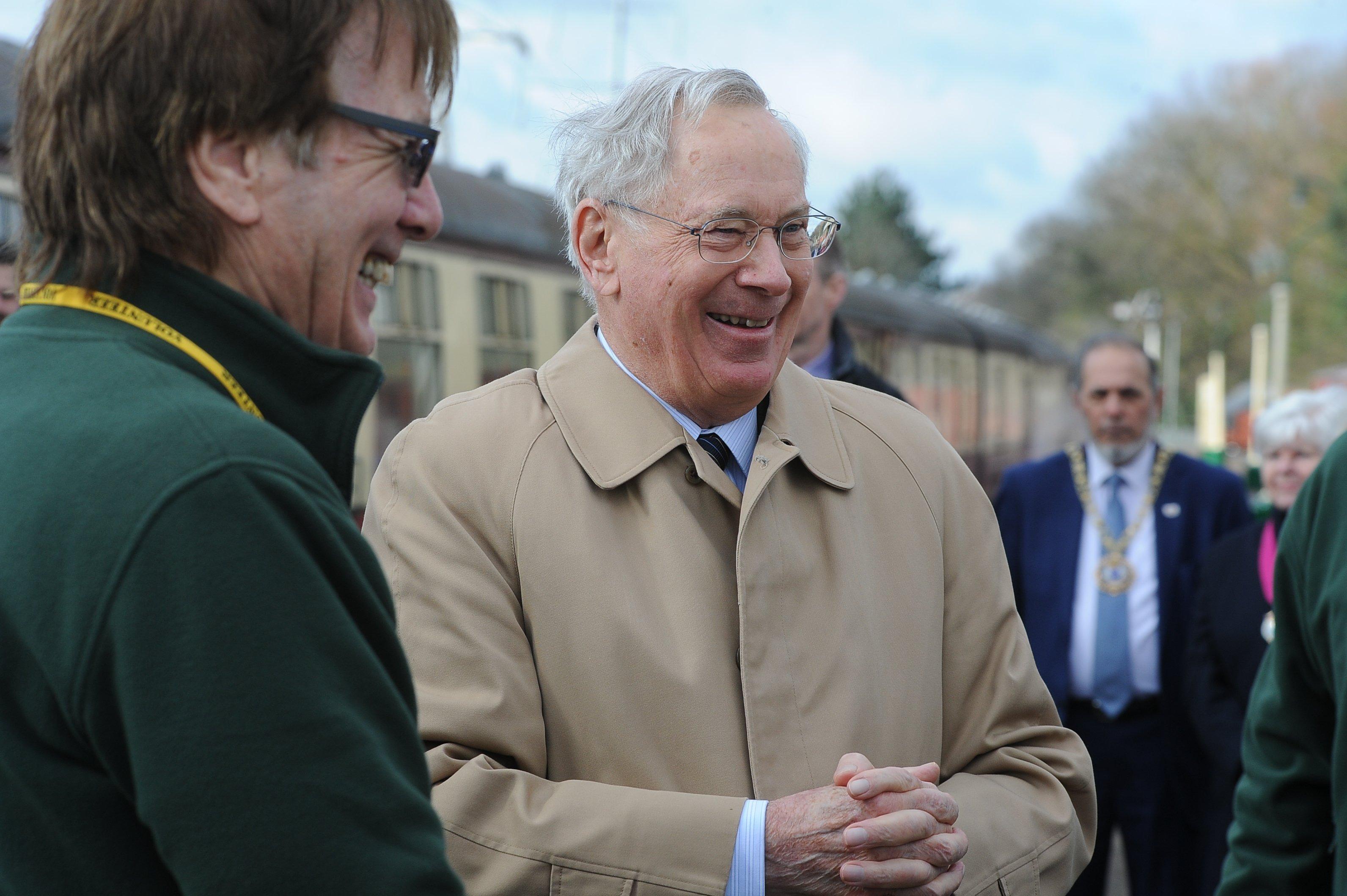 Duke of Gloucester visits Railworld in Peterborough EMN-200227-173940009