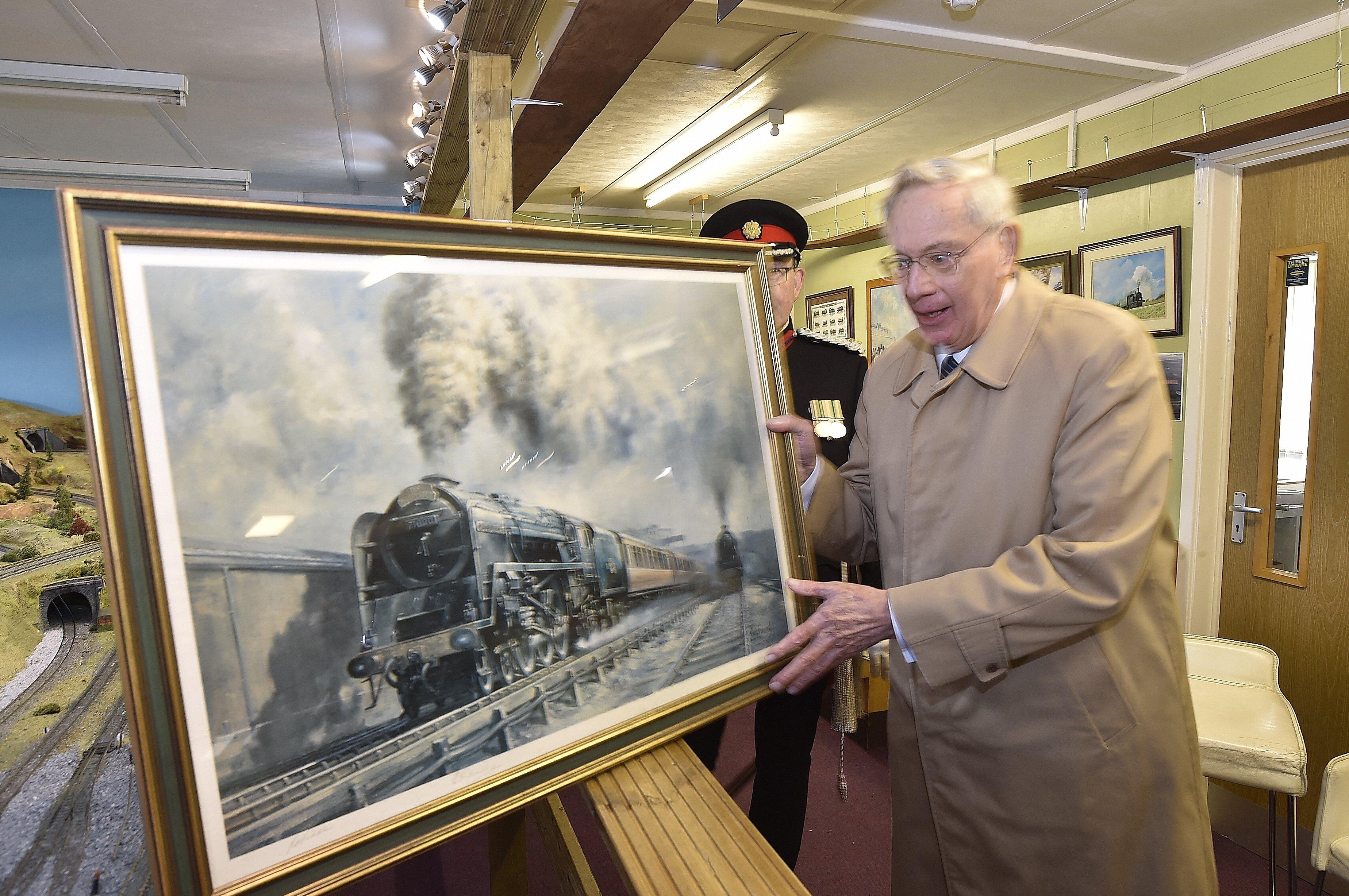 Duke of Gloucester visits Railworld in Peterborough EMN-200227-173222009