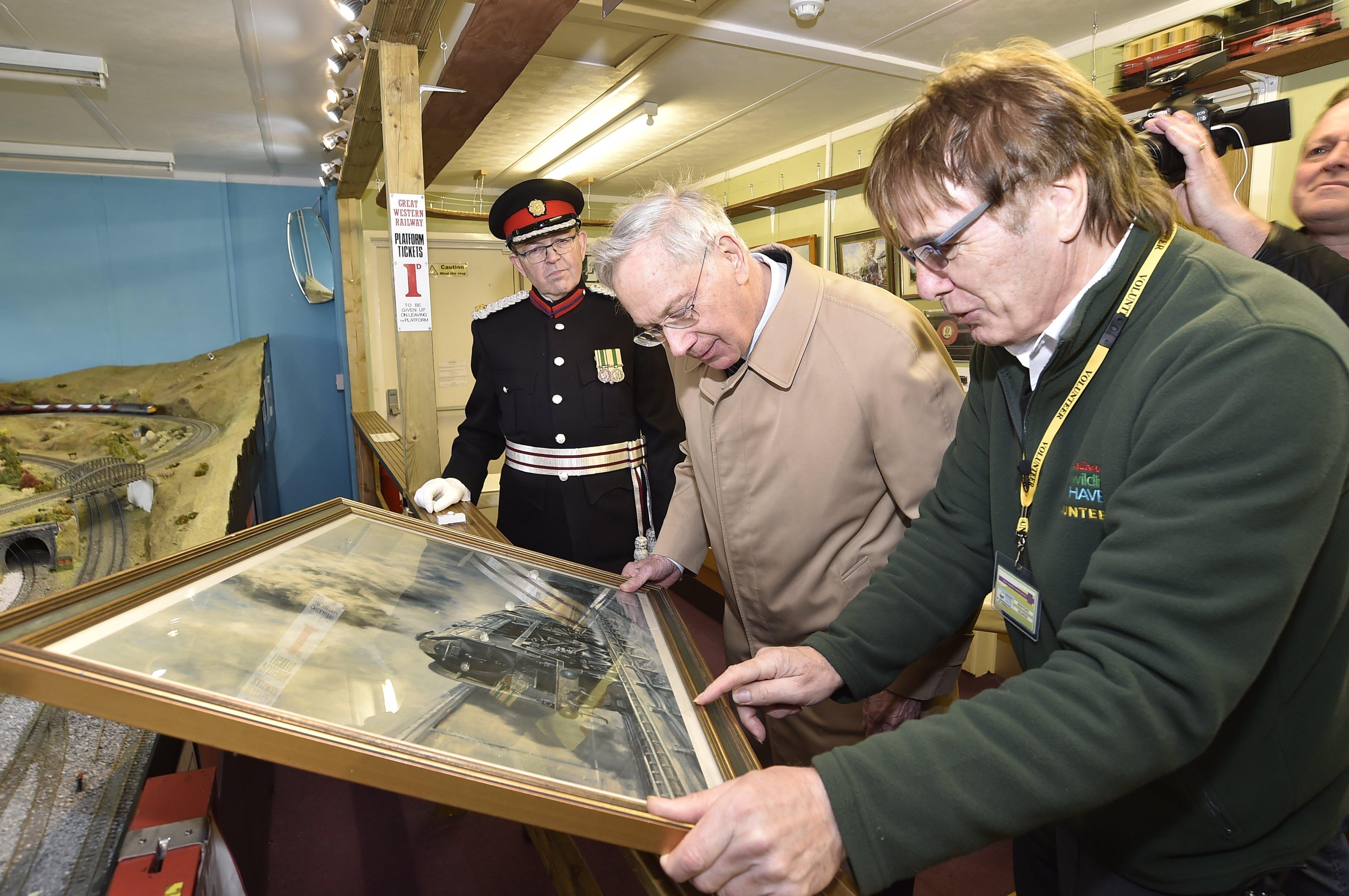Duke of Gloucester visits Railworld in Peterborough EMN-200227-174133009