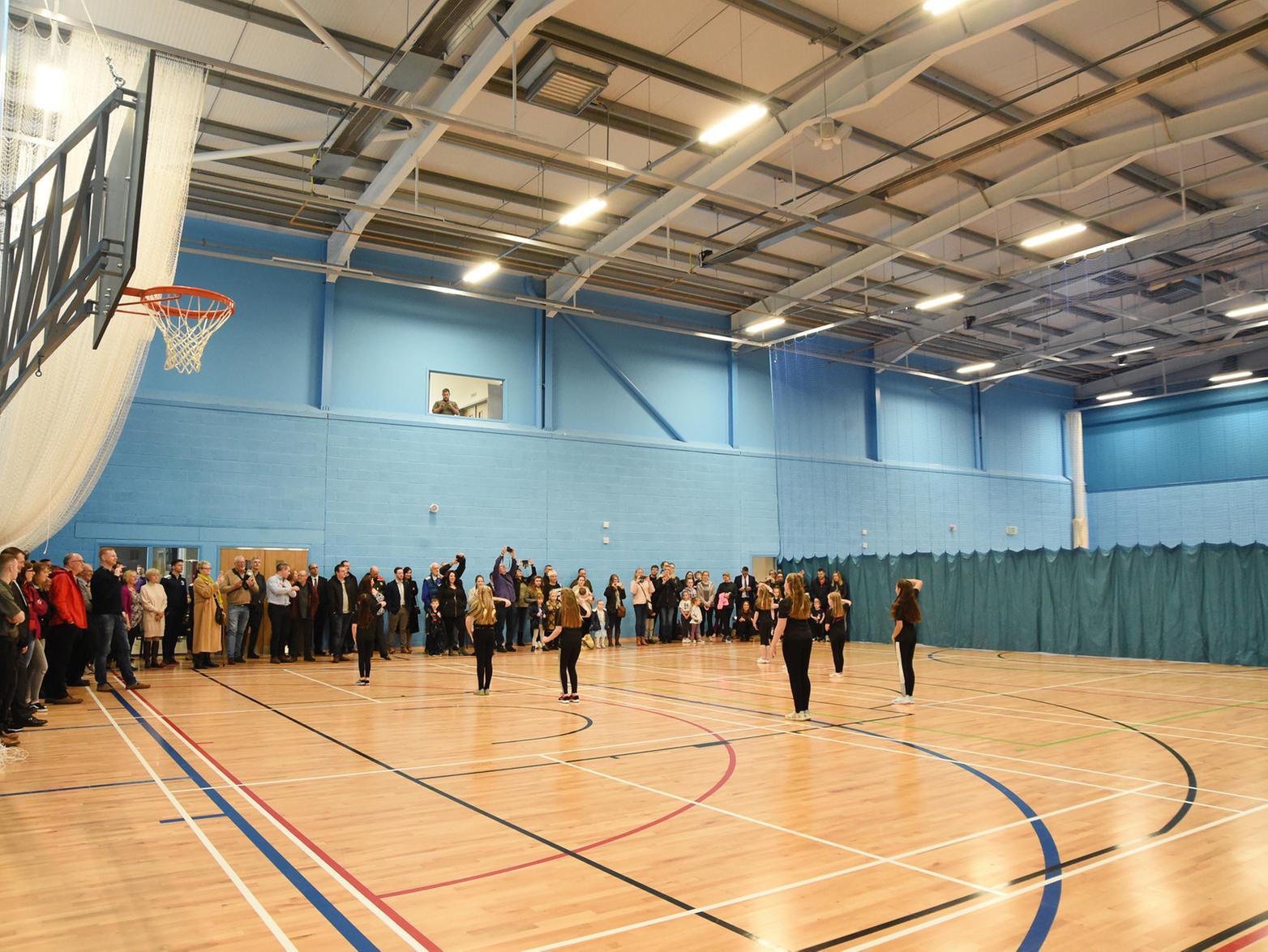 Broughton Astley Leisure Centre during the open day.