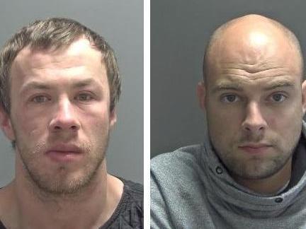 The pair assaulted three people with a golf club in an unprovoked attack. Petraitis was jailed for six years and eight months, Tiska for seven years and six months.