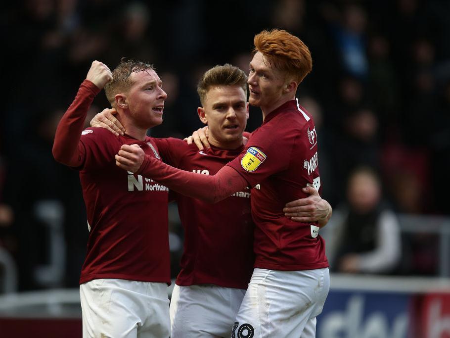 Cobblers are in the play-offs, three points off the automatic promotion spots