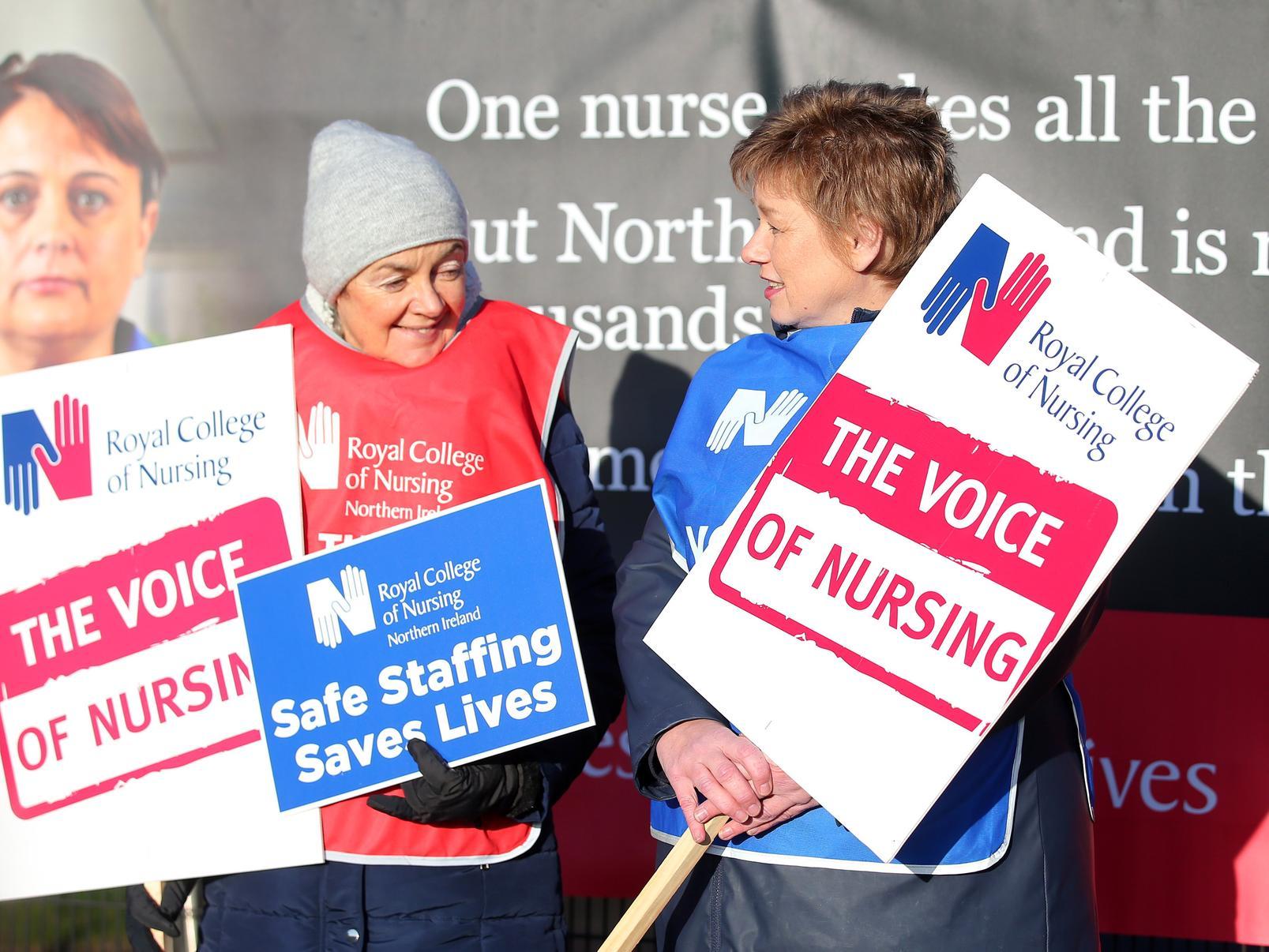 Nurses strike
