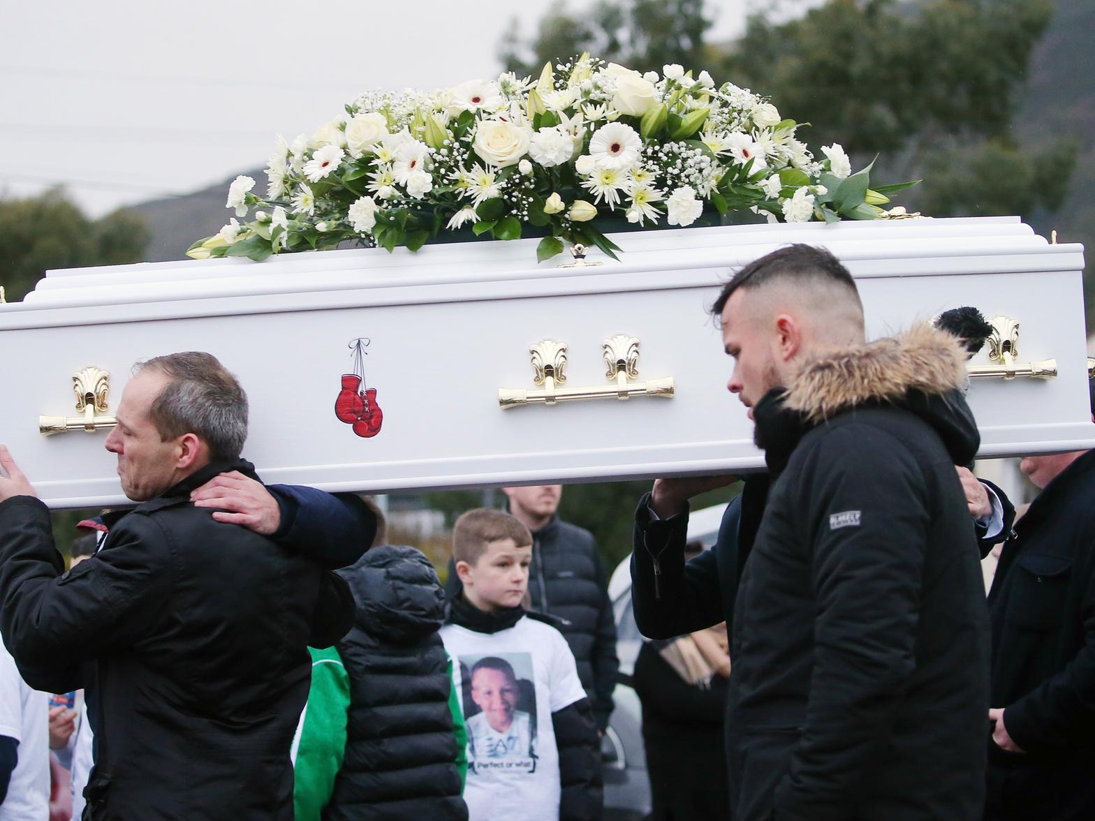 Eoin Hamill funeral - Pacemaker