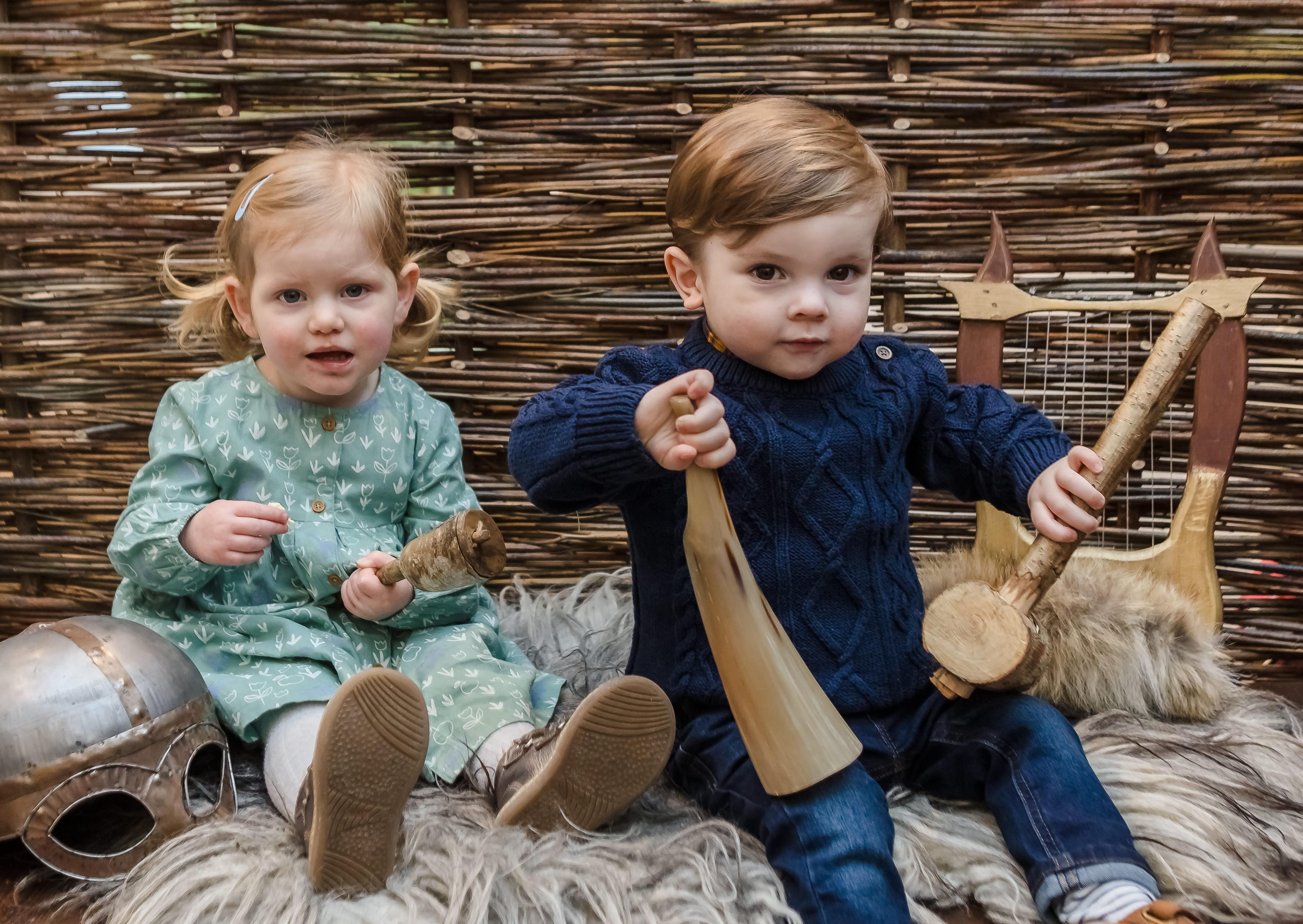Toddlers Take Over, North Down Museum. February 14
An army of tiny Vikings will invade North Down Museum when the annual Toddlers Take Over event returns. This popular event  will allow wee ones aged 2 - 4 years, to experience the museum in a way which is especially designed for them.