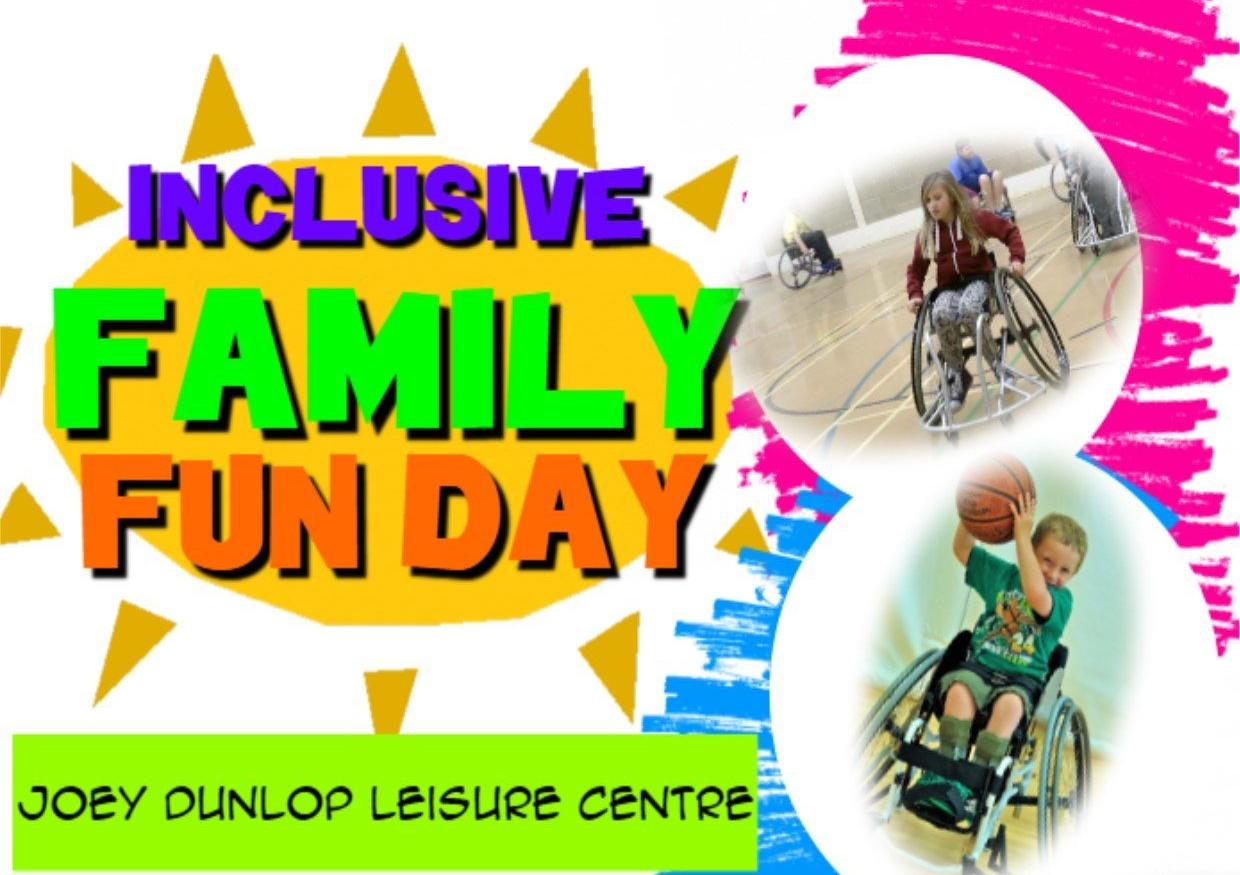 Family Fun Day, Joey Dunlop Leisure Centre Ballymoney, February 23
The free event, which has been organised by Causeway Coast and Glens Borough Council’s Sports Development team, features a range of activities including inclusive cycling, wheelchair sports and boccia.
The event, which runs from 2pm-4pm, is suitable for all ages and abilities.
For more information contact 028 2766 0260.